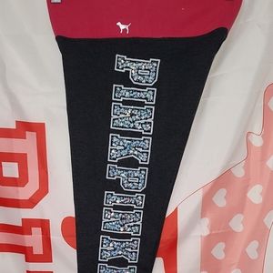PINK Victoria's Secret Rare Htf Mermaid Bling Leggings XS/S ❤️